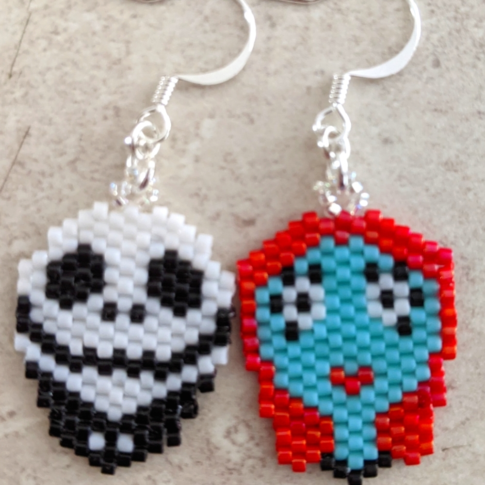 Jack and Sally Earrings